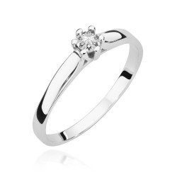 Pierścionek W222 Diament...