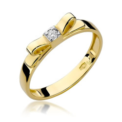 Pierścionek W290 Diament...
