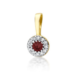 Zawieszka Z443 Rubin 0,15ct...