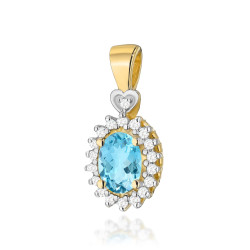 Zawieszka Z312 Topaz 0,50ct...