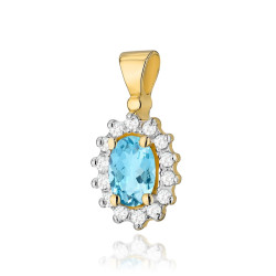 Zawieszka Z182 Topaz 0,50ct...