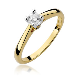 Pierścionek W298 Diament...