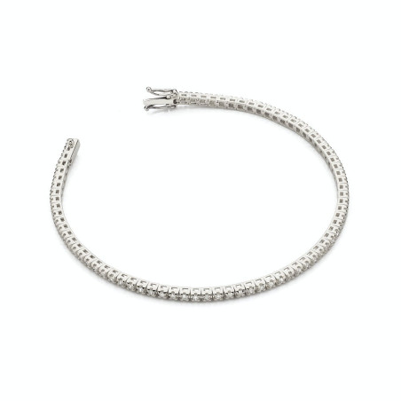 Bransoletka B39150 z diamentami białe złoto