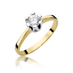 Pierścionek W319 Diament...