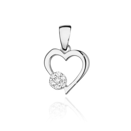 Zawieszka S021 Diament 0,0145ct białe złoto