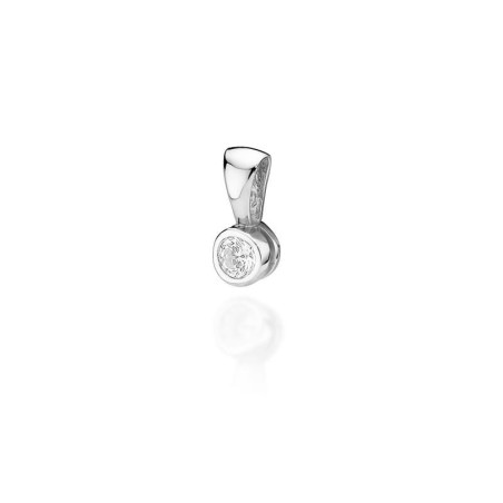 Zawieszka Z224 Diament 0,20ct białe złoto