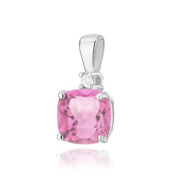Zawieszka Z003 Różowy Topaz...
