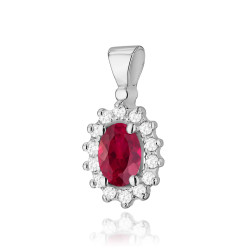 Zawieszka Z182 Rubin 0,60ct...