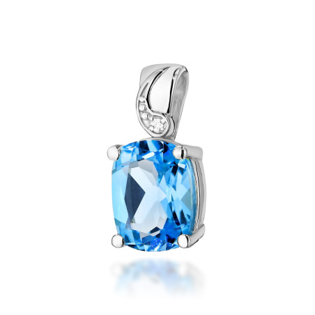 Zawieszka Z400 Topaz 2,40ct białe złoto