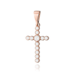 Krzyż K008 Diament 0,10ct...