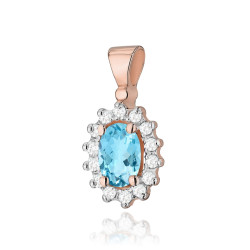 Zawieszka Z182 Topaz 0,50ct...