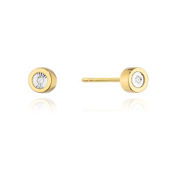 Kolczyki CK017 Diament 2 x...