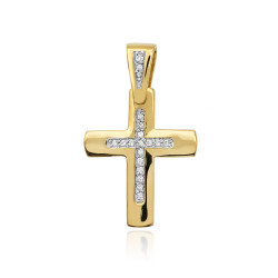 Krzyż K002 Diament 0,0086ct...