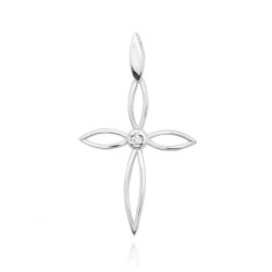 Krzyżyk K029 Diament 0,02ct...