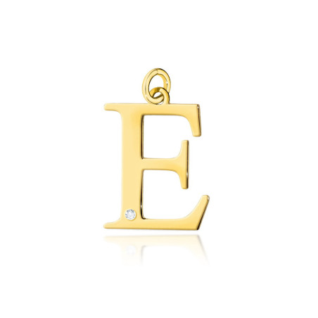 Zawieszka Z070 Diament 0,005ct żółte złoto