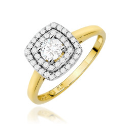 Pierścionek W0345 Diament...