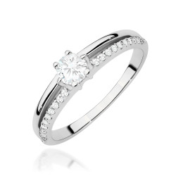 Pierścionek W0355 Diament...