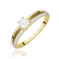 Pierścionek W0355 Diament...