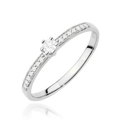 Pierścionek W0459 Diament...