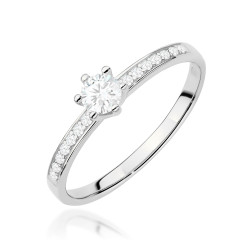 Pierścionek W0459 Diament...