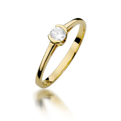 Pierścionek W375 Diament...