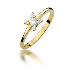 Pierścionek W376 Diament...