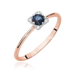 Pierścionek W0611 Szafir...