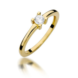 Pierścionek W379 Diament...