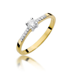 Pierścionek W382 Diament...