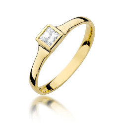 Pierścionek W391 Diament...
