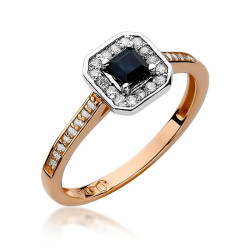 Pierścionek W315 Szafir...