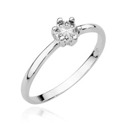 Pierścionek W496 Diament...