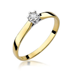 Pierścionek W222 Diament...