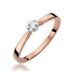 Pierścionek W229 Diament...