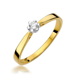 Pierścionek W229 Diament...