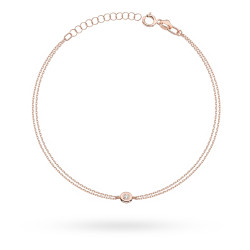 Bransoletka B038 z diamentem