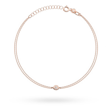 Bransoletka B038 z diamentem