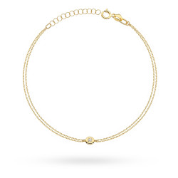 Bransoletka B038 z diamentem