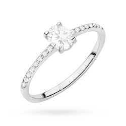 Pierścionek W0582 Diament...