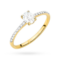 Pierścionek W0582 Diament...