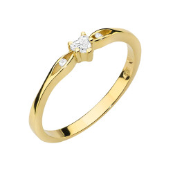 Pierścionek W445 Diament...