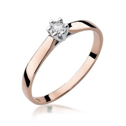 Pierścionek W222 Diament...