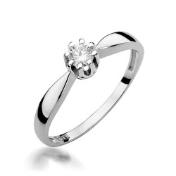 Pierścionek W228 Diament...