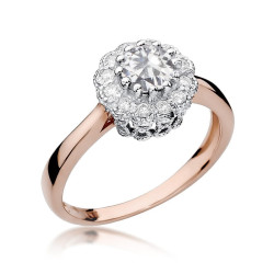 Pierścionek W284 Biały...