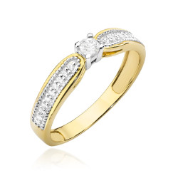 Pierścionek W449 Diament...