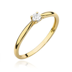 Pierścionek W461 Diament...