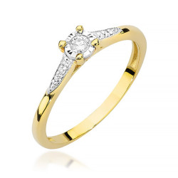 Pierścionek W0466 Diament...