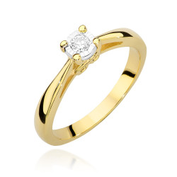 Pierścionek W475 Diament...