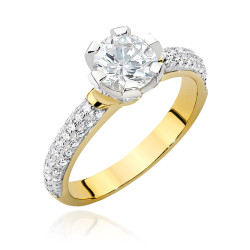 Pierścionek W503 Diament...