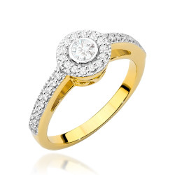 Pierścionek W530 Diament...